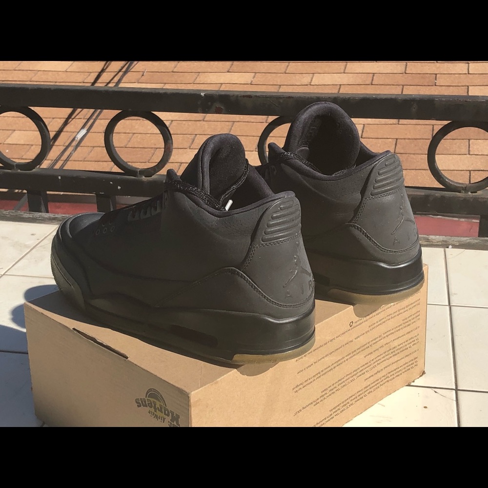 Jordan 3 5LAB3 “Reflective Black” Sz 12 - Picture 5 of 7